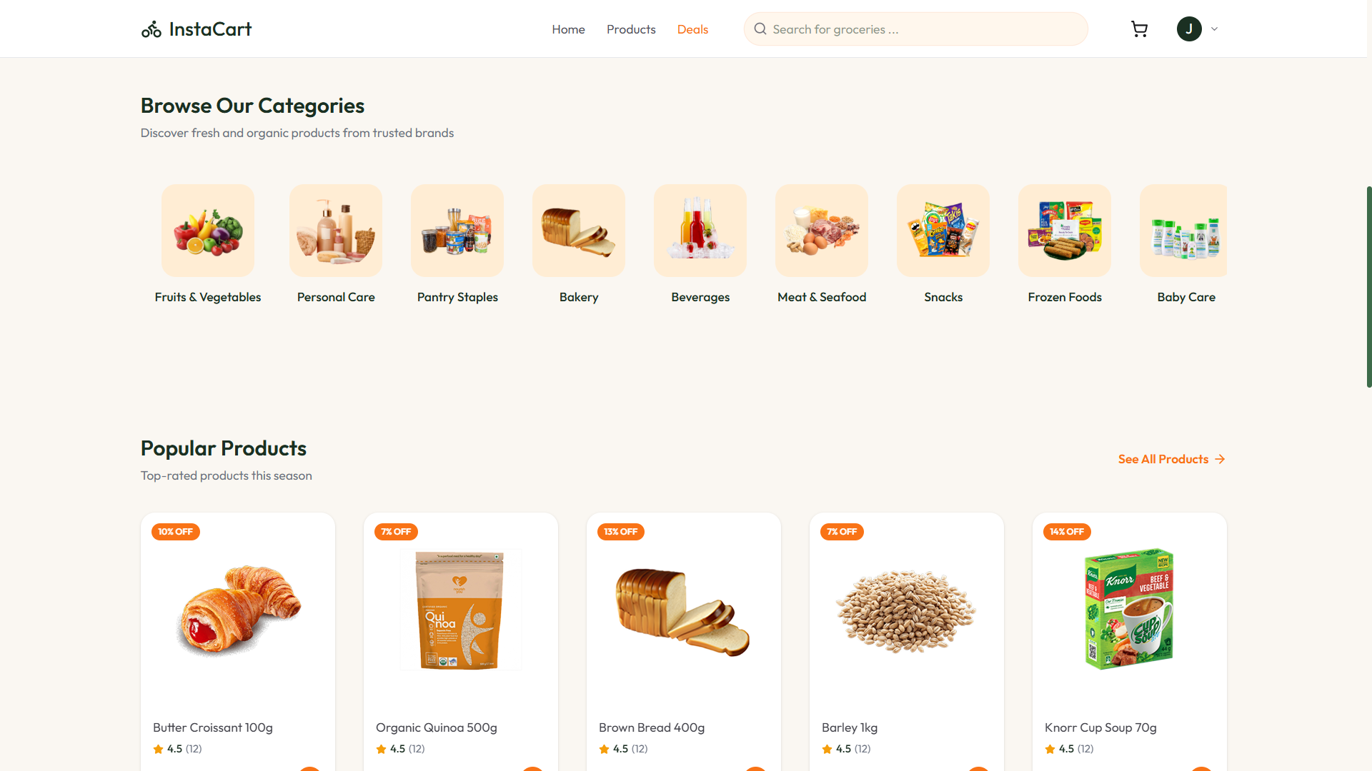 Instacart screenshot 2 of 10