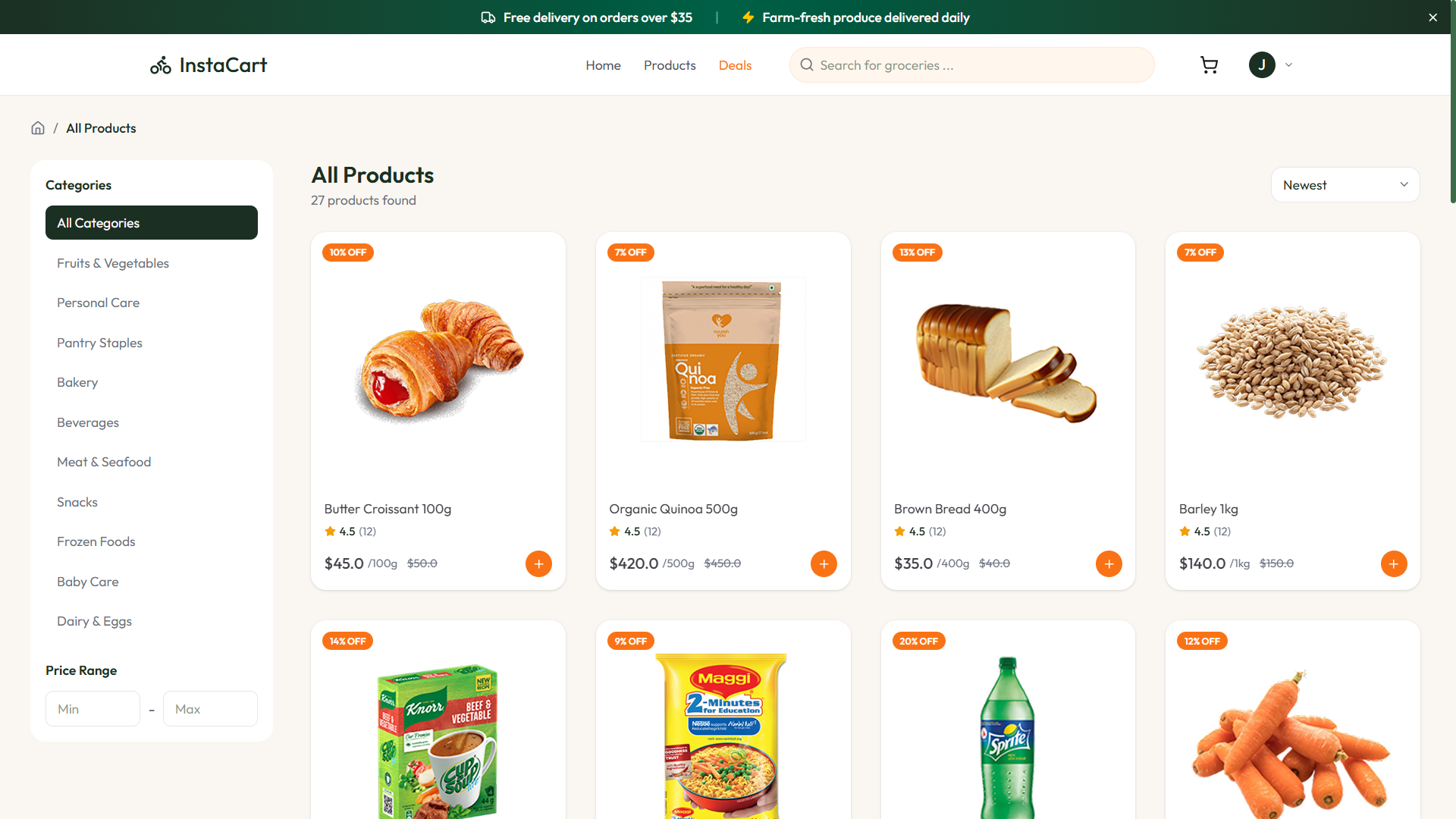 Instacart screenshot 3 of 10