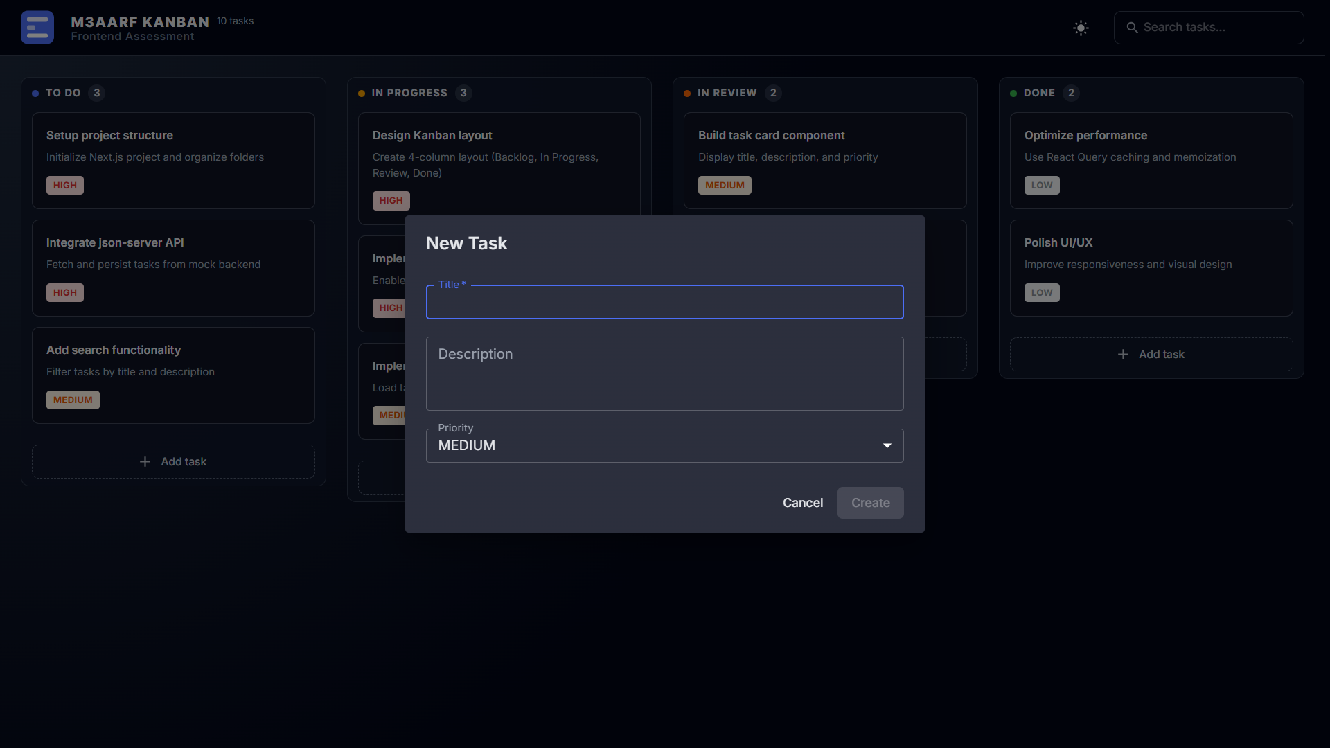 M3AARF-KANBAN screenshot 2 of 4