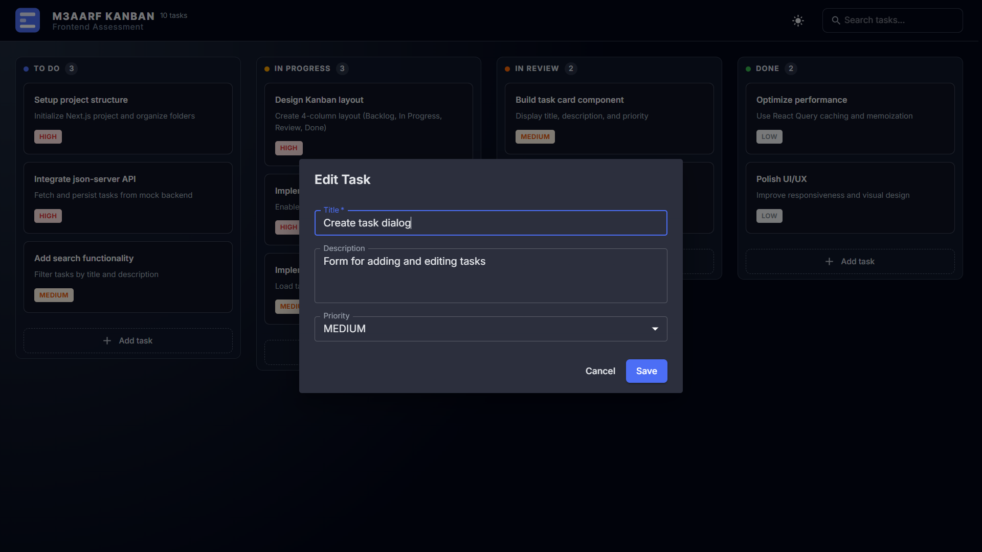 M3AARF-KANBAN screenshot 3 of 4