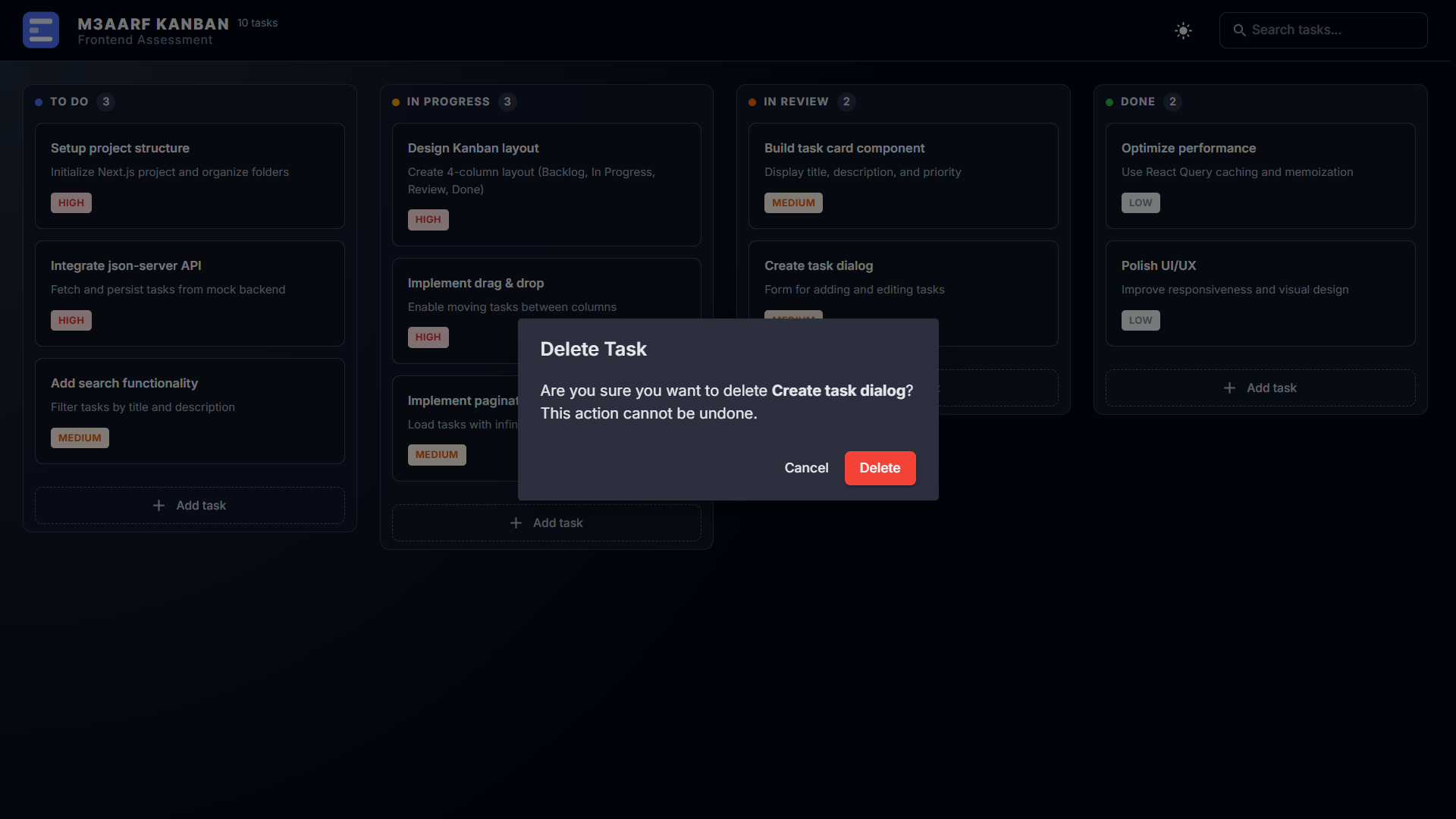 M3AARF-KANBAN screenshot 4 of 4